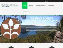 Tablet Screenshot of duffysforest.com
